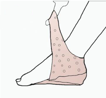 Inner Booster Pad Invisible Silicone Heel Insole