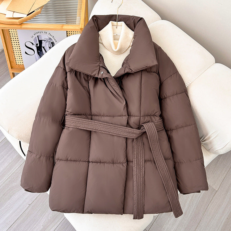 Loose Solid Thick Jacket Outerwear