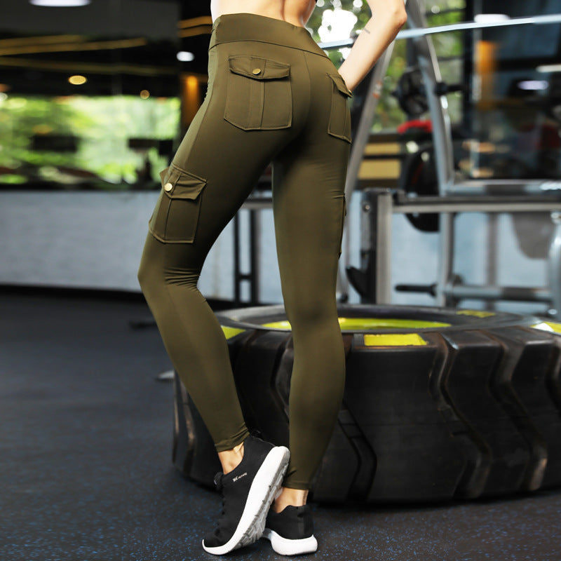 Skinny Slim High Elastic Gym Pants