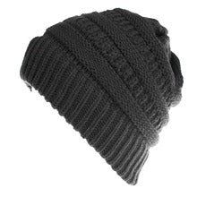 Mixed Color Knitted Wool Hat