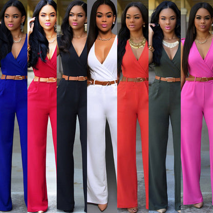 Fashion Jumpsuits Siamese Pants