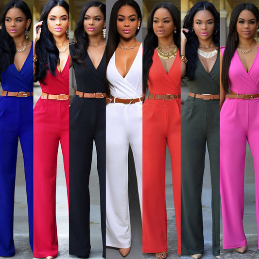 Fashion Jumpsuits Siamese Pants