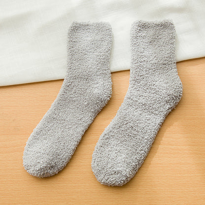 Coral Cashmere Socks