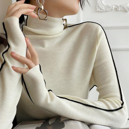 Slim Padded Top Sweater