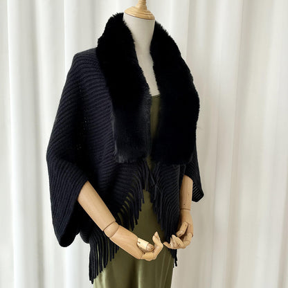 Scarf Women Solid Color Cashmere