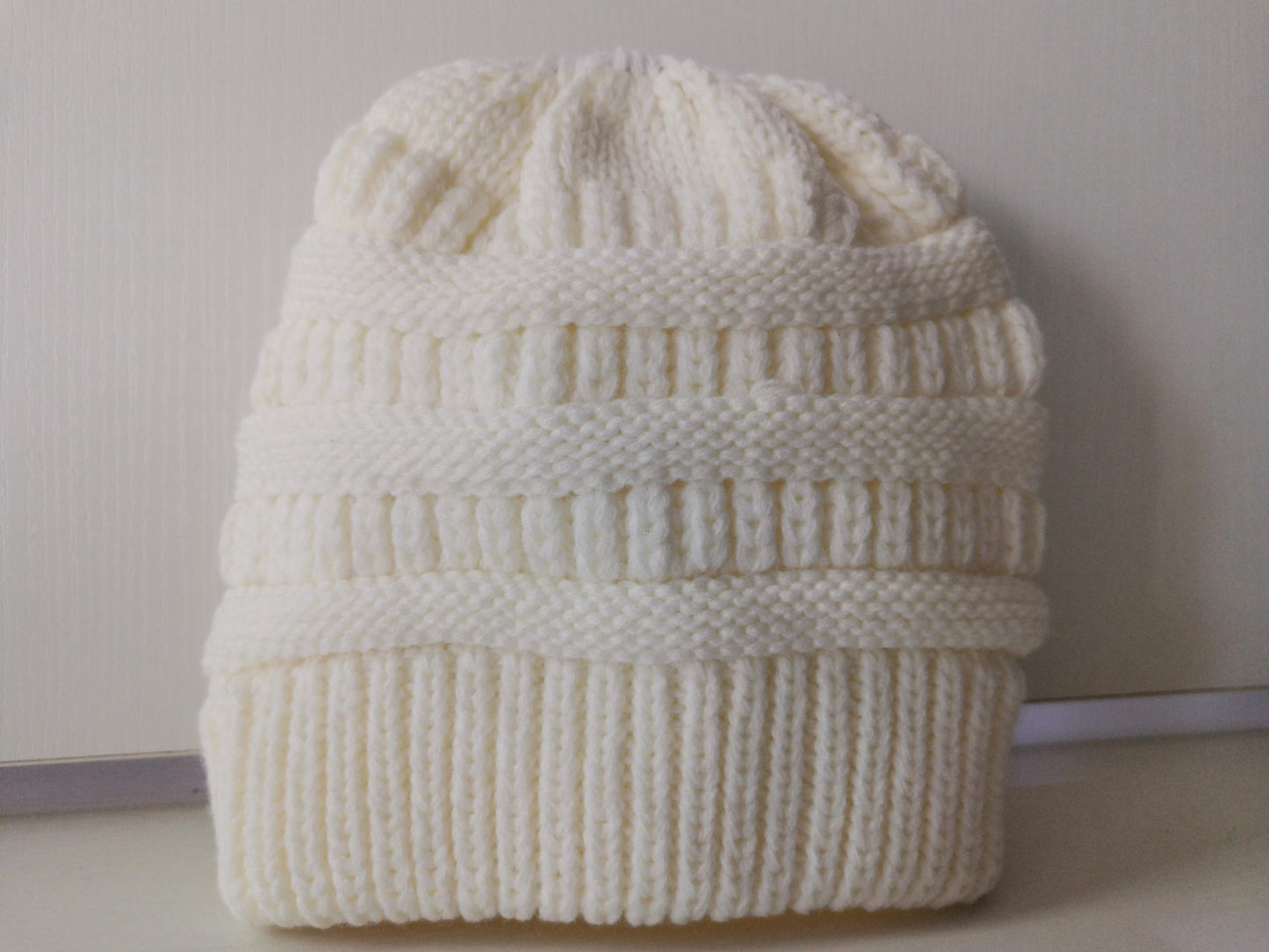 Mixed Color Knitted Wool Hat