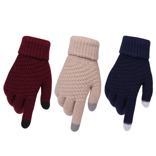 Knitted Gloves Touch Screen Gloves