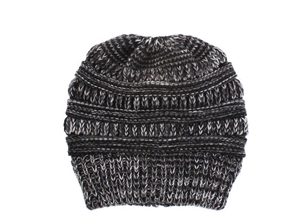 Mixed Color Knitted Wool Hat