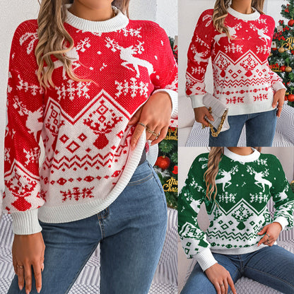 Long Sleeve Hoodie Sweater Christmas