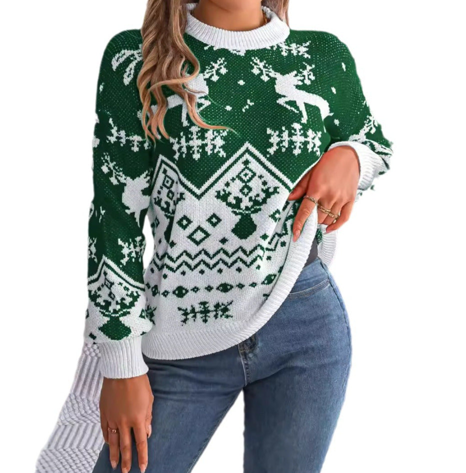 Long Sleeve Hoodie Sweater Christmas