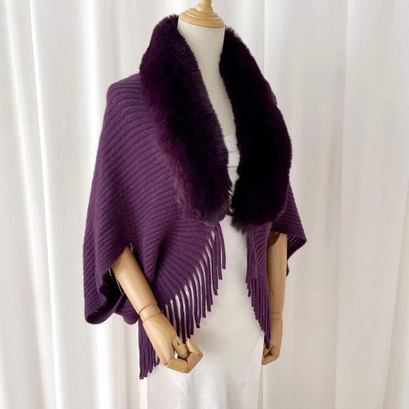 Scarf Women Solid Color Cashmere