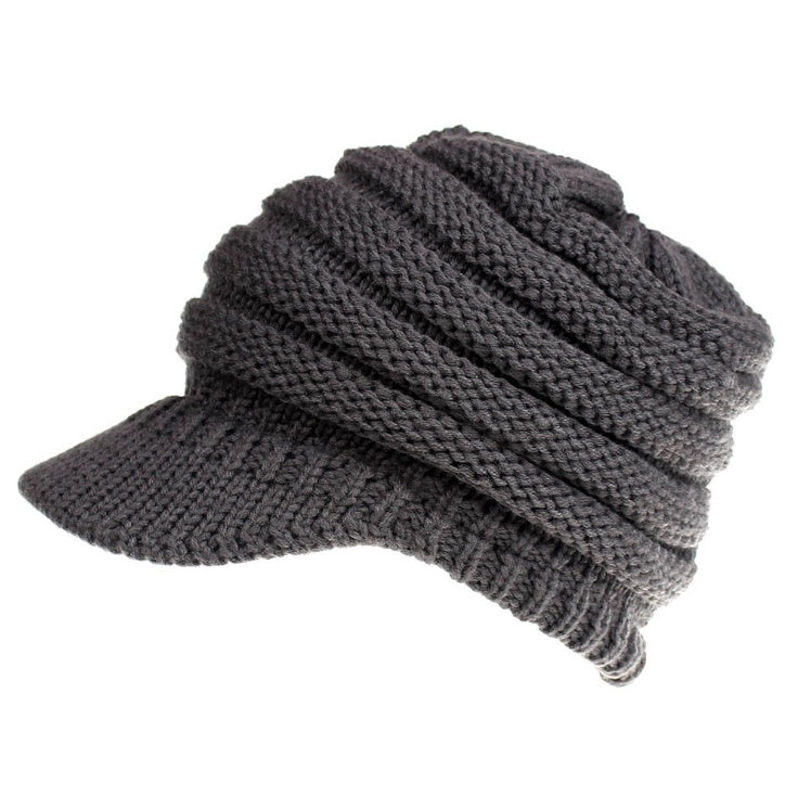 Women Ponytail Beanies Winter Hats