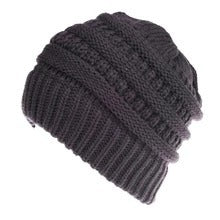 Mixed Color Knitted Wool Hat