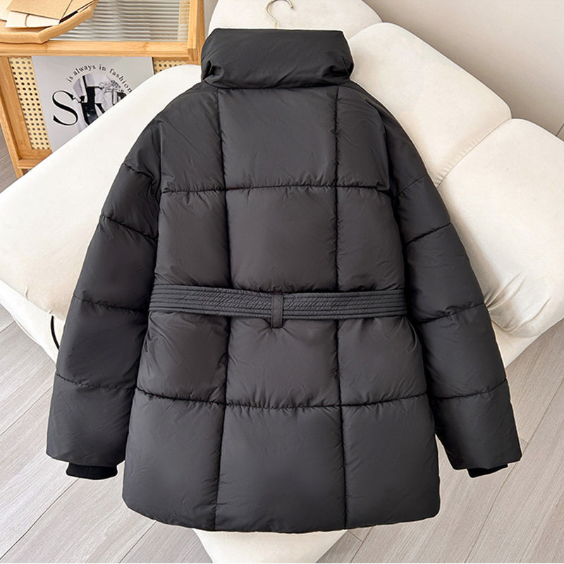 Loose Solid Thick Jacket Outerwear