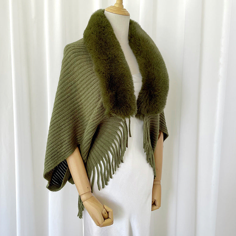 Scarf Women Solid Color Cashmere