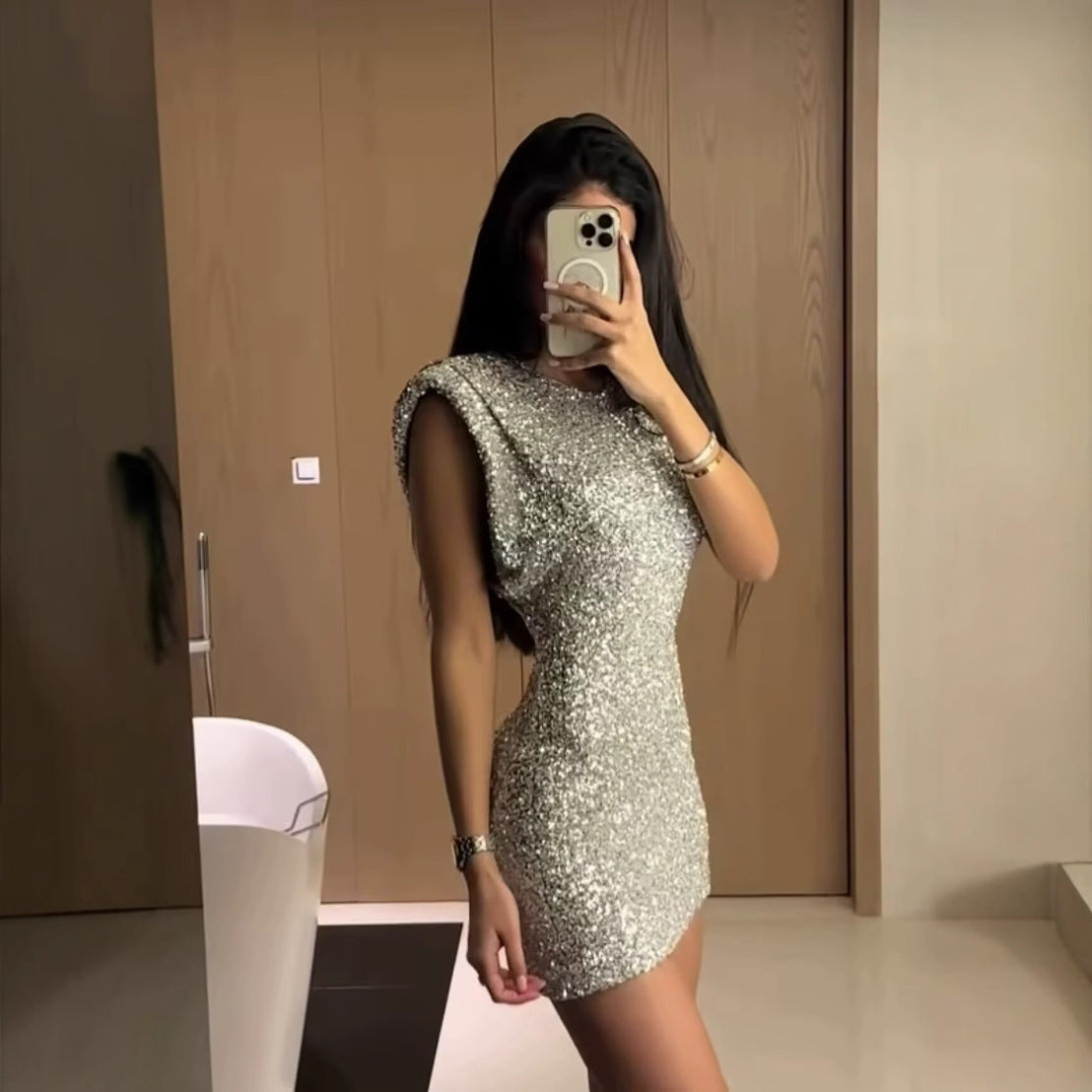 Design Sense Sequin Dress