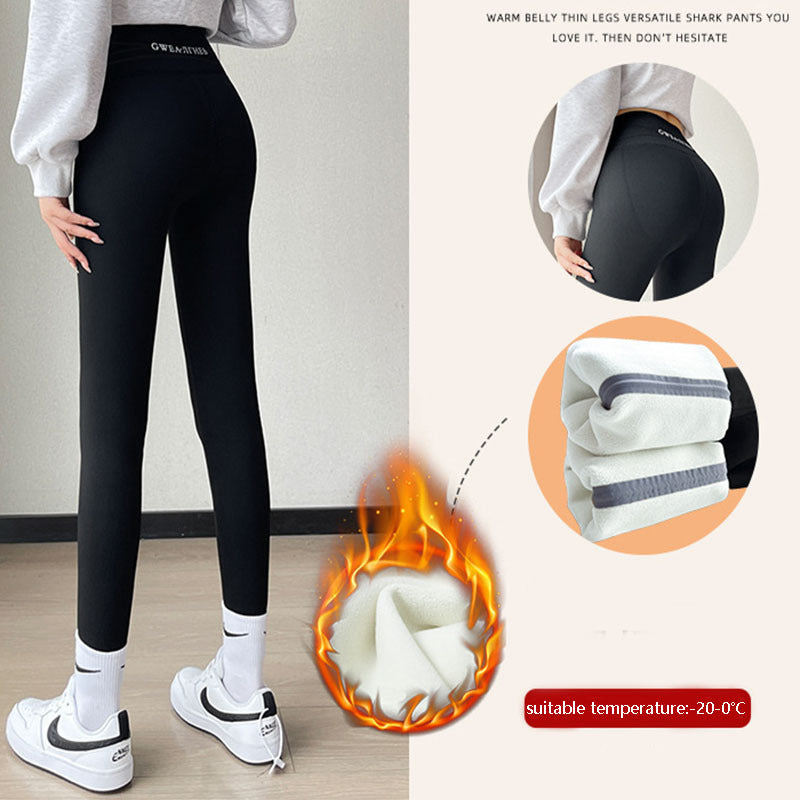 Fleece Thickened Winter -20 To 5 Pants