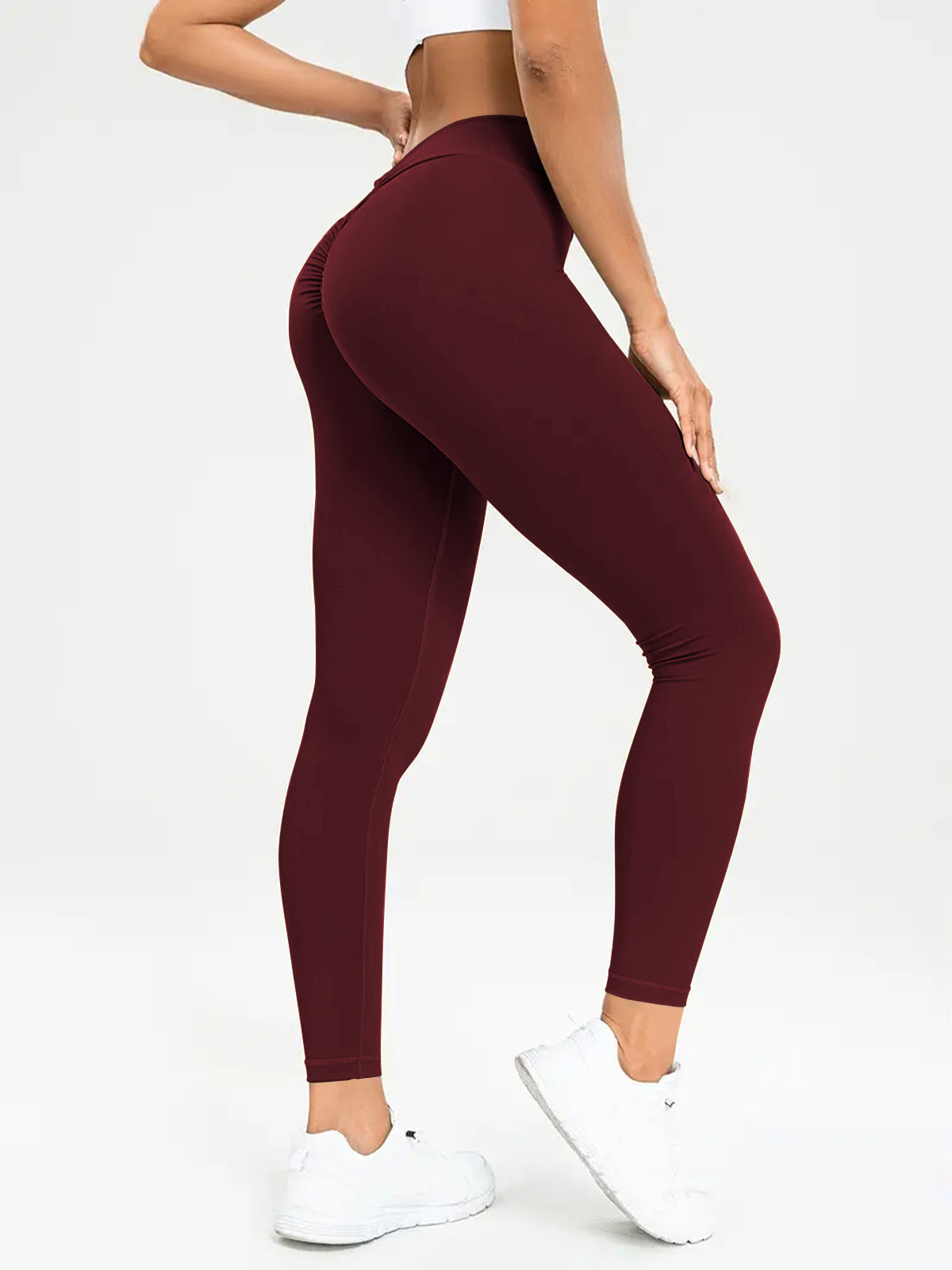 High Elastic Tight Fitness Trousers