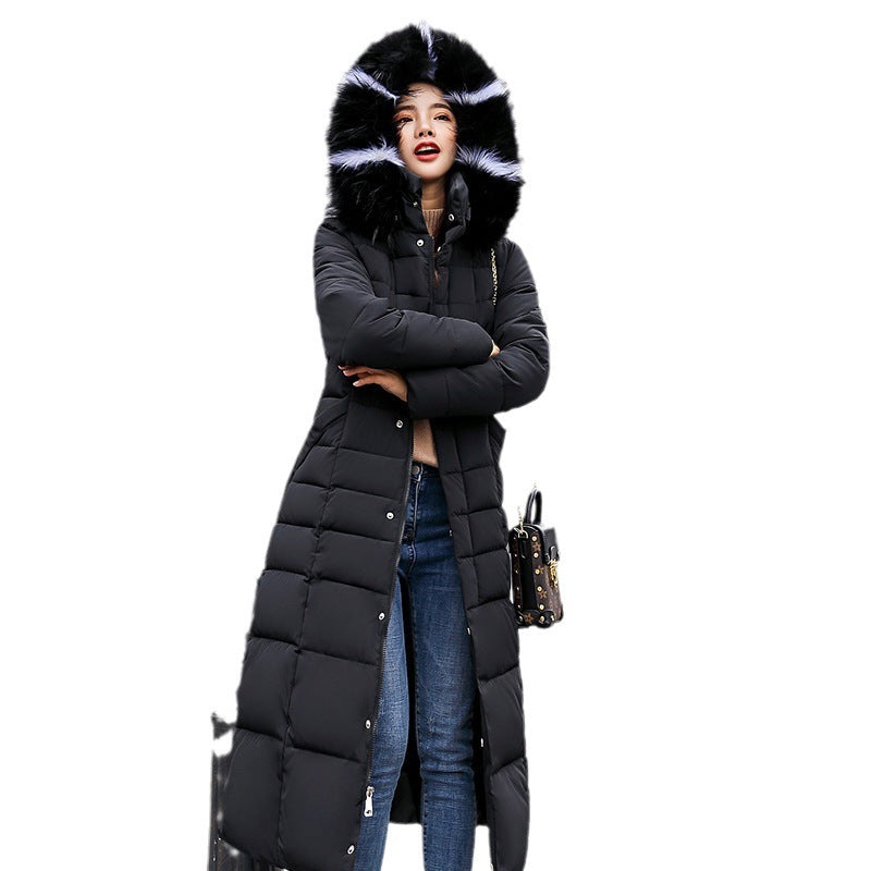 Slim-Fit Over-The-Knee Winter Coat