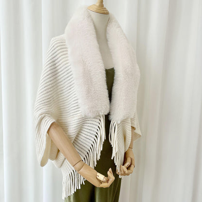 Scarf Women Solid Color Cashmere