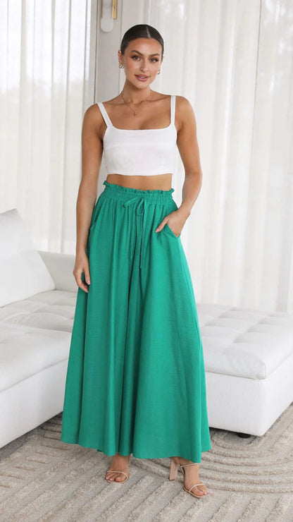 Wide Leg Loose Comfy Lounge Sweatpants With Pockets